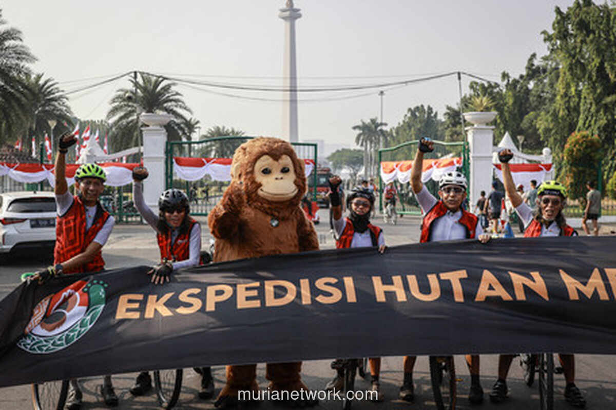Pelepasan Ekspedisi Hutan Merdeka: 1.700 Km Bersepeda untuk Hutan dan Orang Utan