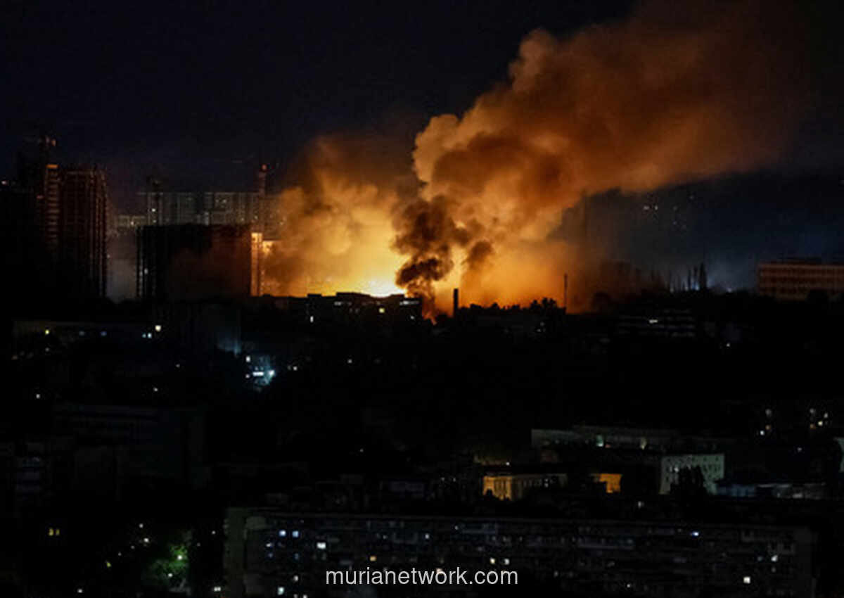 Serangan Rudal Rusia Kembali Hantam Kiev, Tiga Tewas