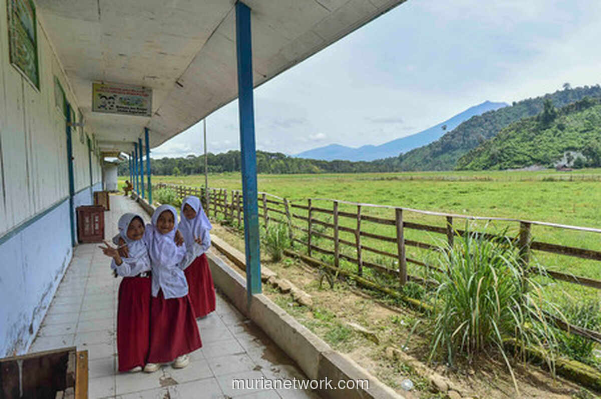 Satu-satunya SD di Desa Renah Kasah, 38 Siswa Belajar di Tiga Ruang Kelas