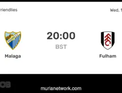 Fulham Hadapi Malaga dalam Uji Coba, Kedua Tim Turunkan Kekuatan Utama