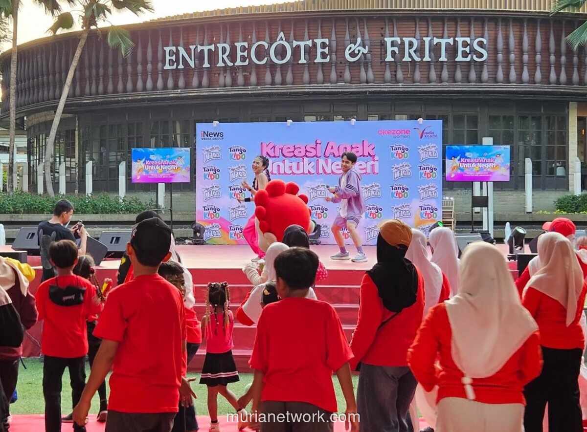 Fun Sport Meriahkan Kreasi Anak untuk Negeri, Orang Tua dan Anak Kompak Joget Bareng