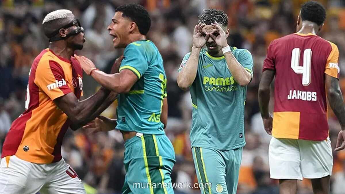 Galatasaray Takluk 1-2 dari Villarreal di Laga Uji Coba Terakhir