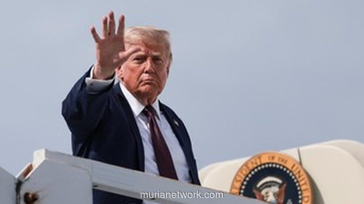 Trump Diam-diam Gunakan Pesawat Rahasia Saat Tinggalkan Turki, Ini Alasannya