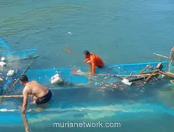 Gelombang Tinggi Rusak Puluhan Perahu Nelayan di Gunungkidul