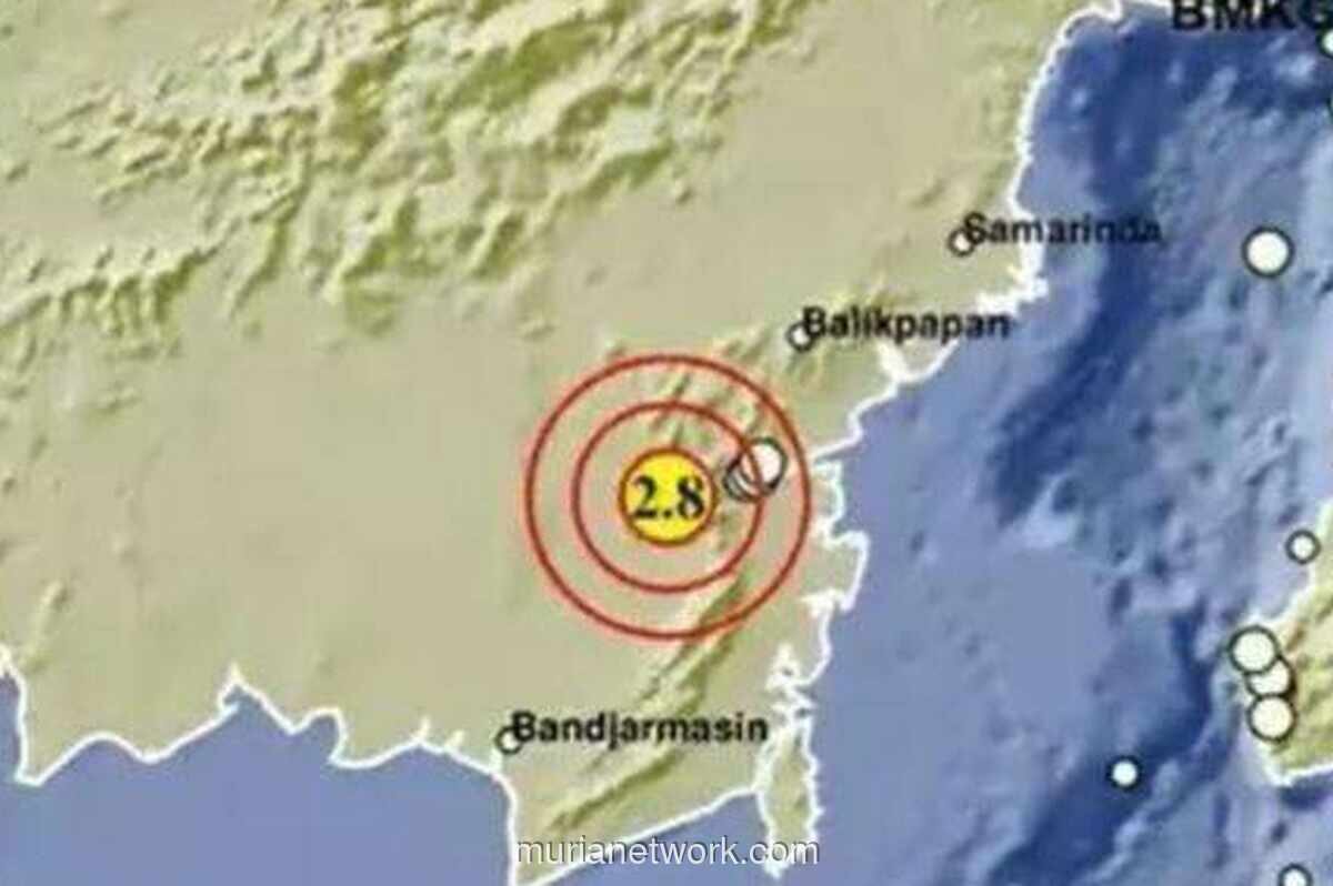 Gempa Magnitudo 2,8 Guncang Tabalong, Kalimantan Selatan