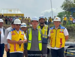 Gibran Tinjau Pembangunan Jembatan Teupin Mane dan Krueng Tingkeum di Aceh