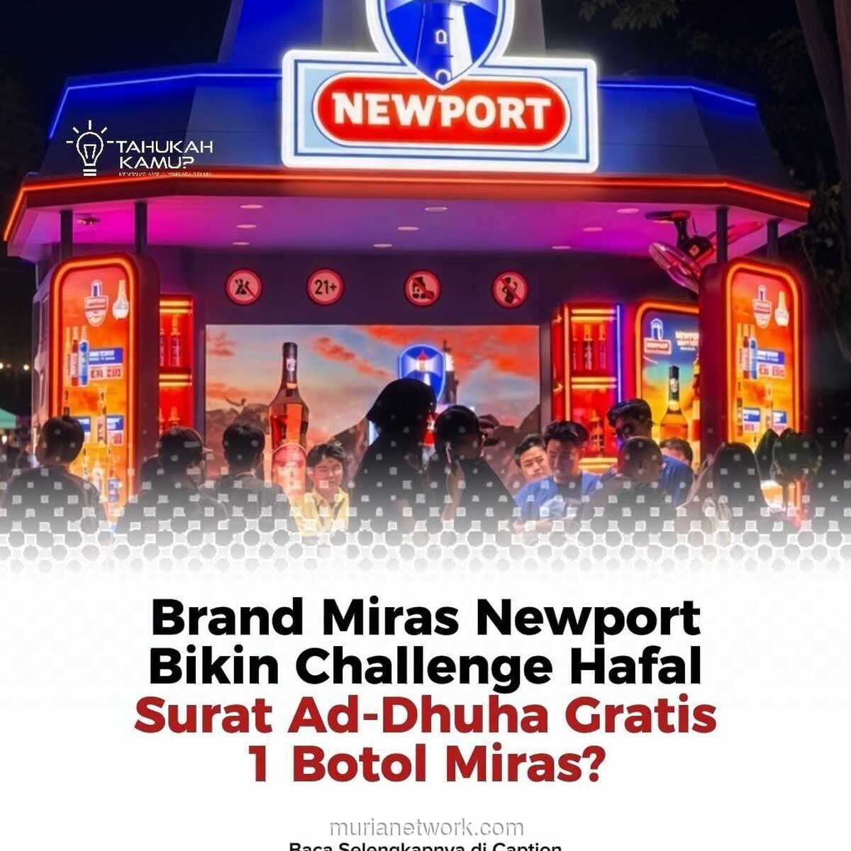 Promosi Miras dengan Tantangan Hafal Surat Ad-Dhuha Tuai Kecaman, Advokat Siap Lapor Polisi