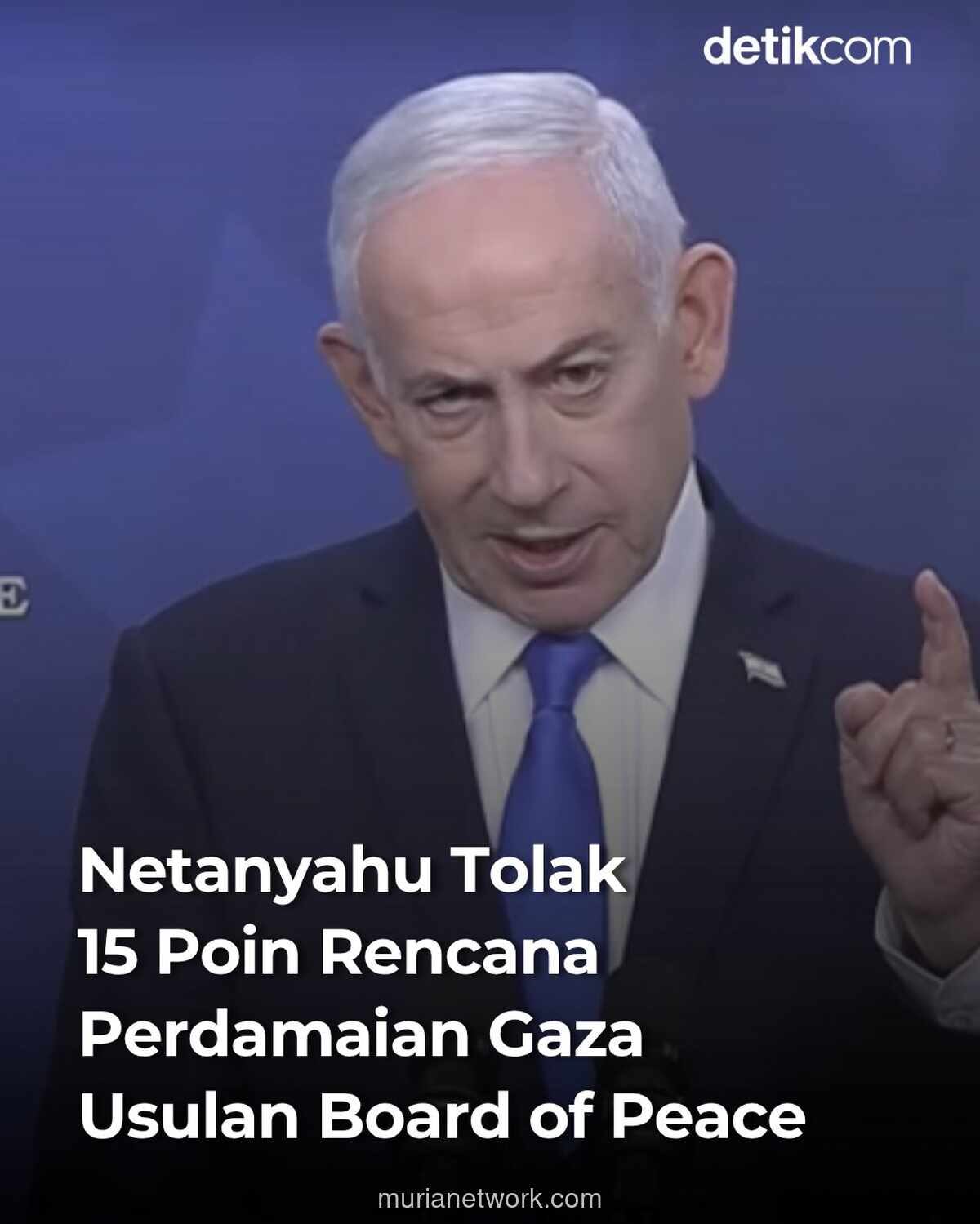 Netanyahu Resmi Tolak Rencana Damai 15 Poin untuk Gaza, Hamas Justru Menerima