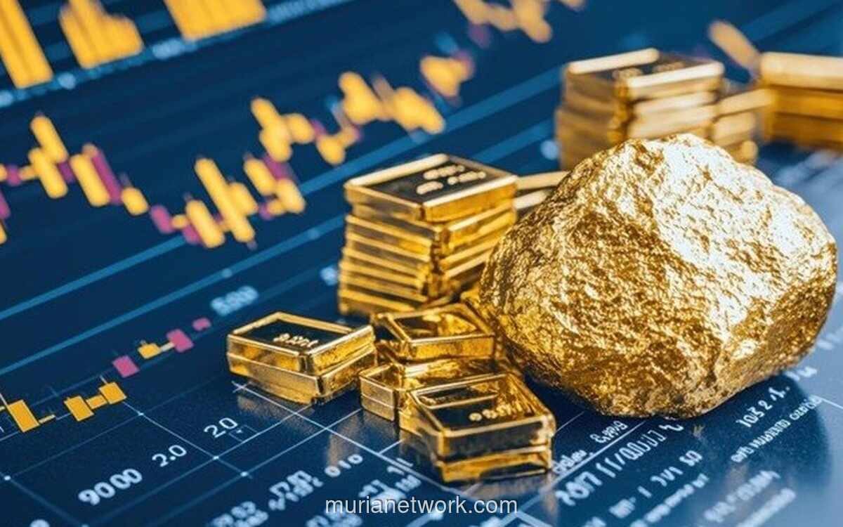 Harga Emas Diproyeksi Fluktuatif, Support dan Resistance Terpantau di Level Ini
