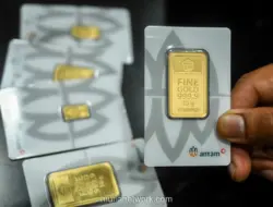 Harga Emas Antam dan Galeri24 Melesat dalam Sepekan