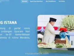 Pendaftaran Upacara HUT ke-81 RI di Istana Merdeka Masih Dibuka Hari Ini