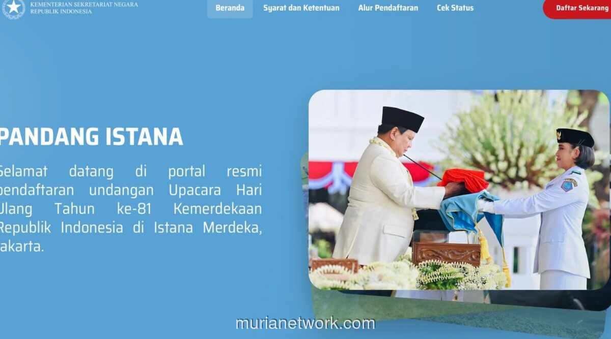 Pendaftaran Upacara HUT ke-81 RI di Istana Merdeka Masih Dibuka Hari Ini