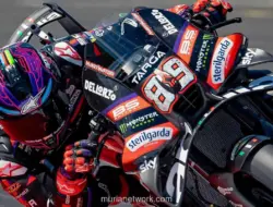Sprint Race MotoGP Inggris: Jorge Martin Menang, Marc Marquez Tercecer di Posisi 9