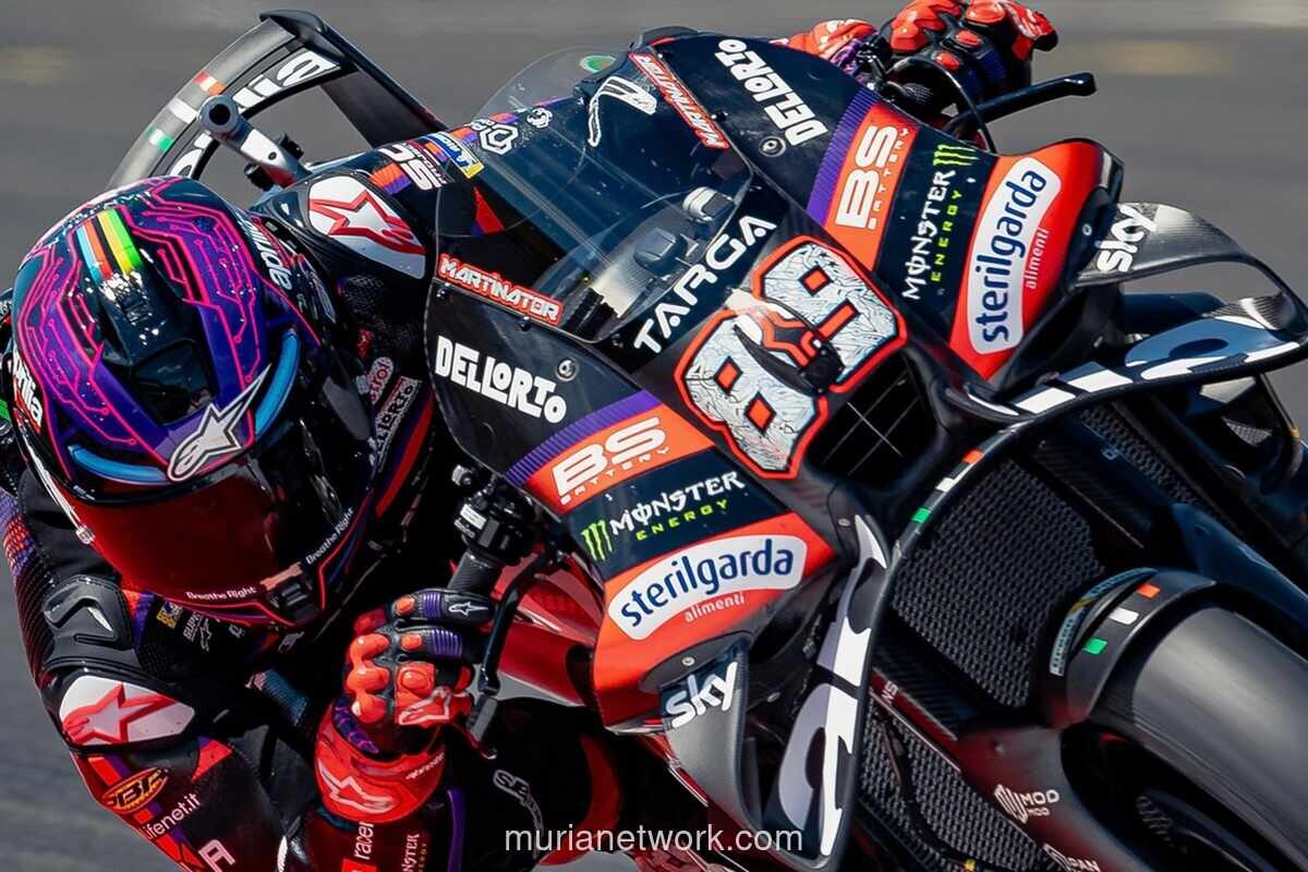 Sprint Race MotoGP Inggris: Jorge Martin Menang, Marc Marquez Tercecer di Posisi 9
