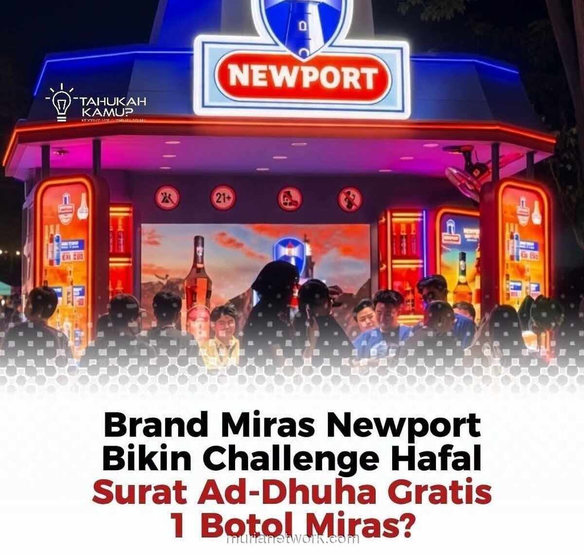 Promosi Miras Newport dengan Tantangan Hafal Surat Ad-Dhuha Tuai Kecaman