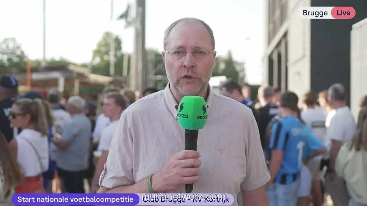 Gol Tunggal Hugo Vetlesen Bawa Club Brugge Unggul atas KV Kortrijk di Babak Pertama