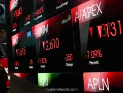 IHSG Melemah 1,18 Persen ke 6.298 pada Sesi I