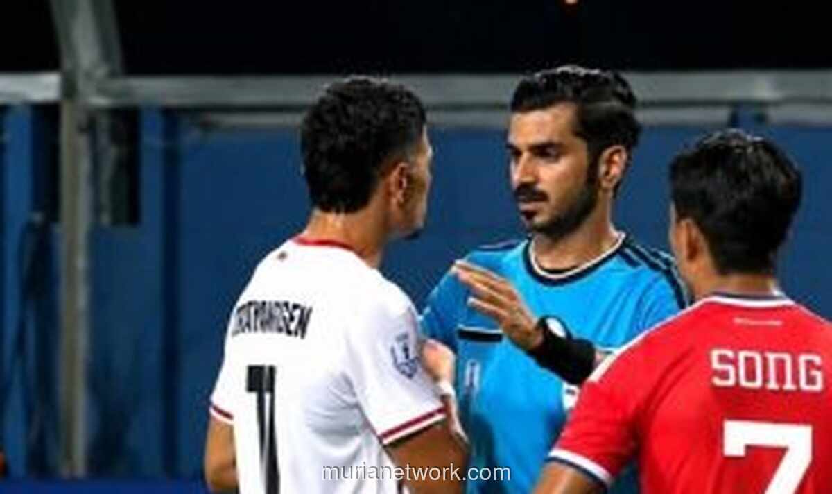 Keputusan Kontroversial Wasit Warnai Laga Timnas Indonesia vs Singapura
