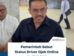 Pemerintah Tetapkan Driver Ojol sebagai Pelaku UMKM, Ini Keuntungannya
