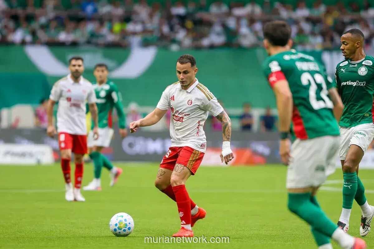 Internacional Tahan Imbang Palmeiras, Keluar dari Zona Degradasi