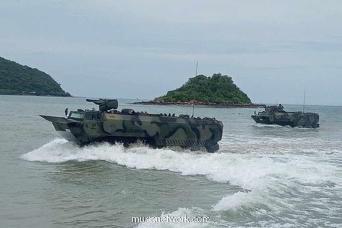 Thailand Tawarkan 36 Kendaraan Lapis Baja Amfibi untuk Korps Marinir RI