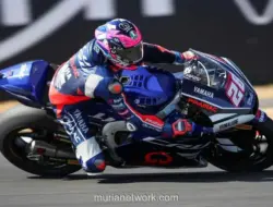 Izan Guevara Rebut Pole Position Moto2 Inggris, Mario Aji Gagal Catat Waktu