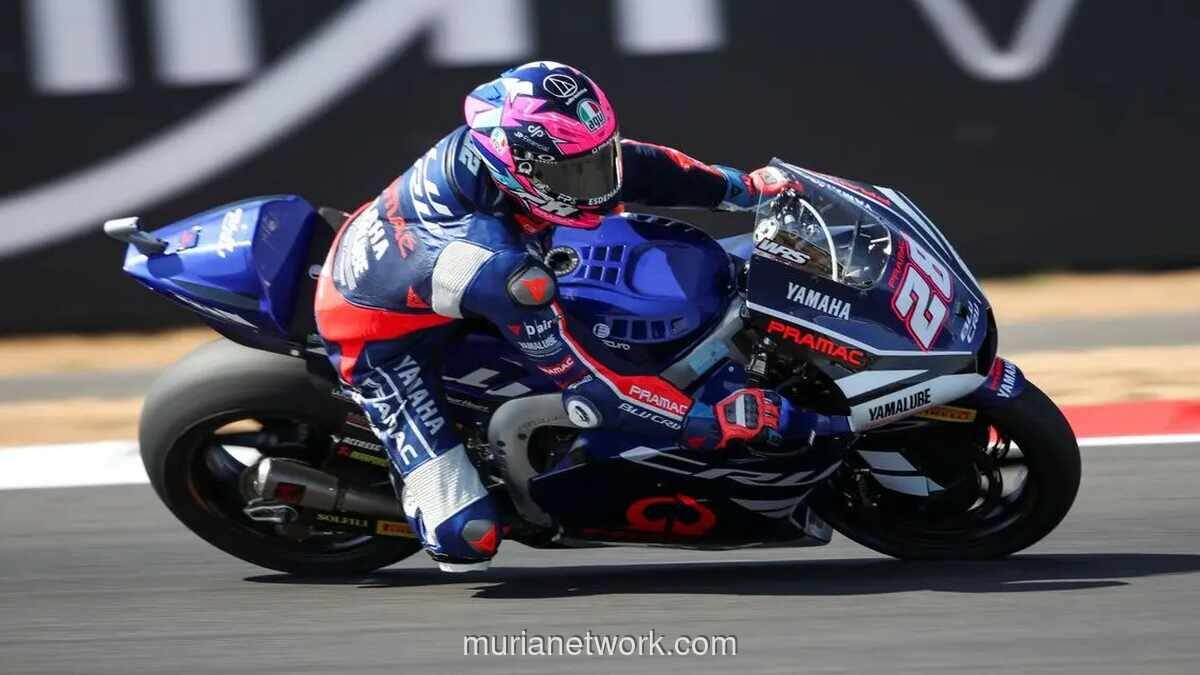 Izan Guevara Rebut Pole Position Moto2 Inggris, Mario Aji Gagal Catat Waktu