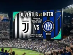Kick-off Juventus vs Inter di Perth Dipastikan Pukul 18.00 WIB