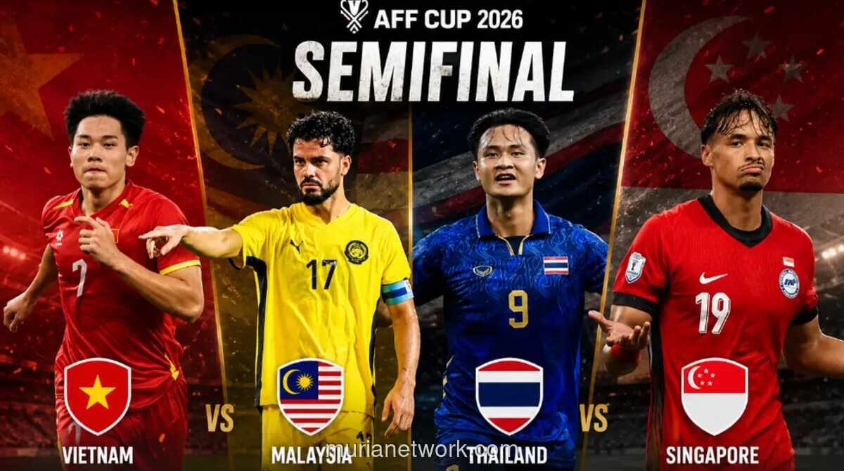 Empat Tim Siap Berlaga di Semifinal Piala AFF 2026