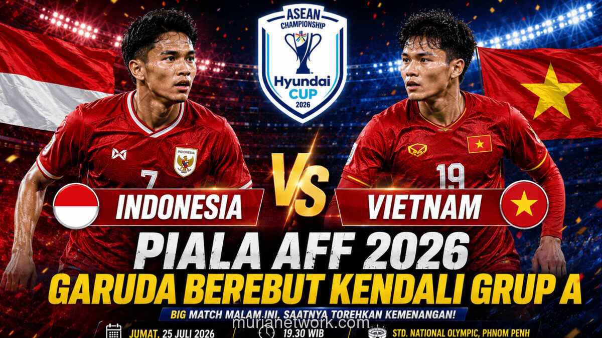 Indonesia vs Vietnam: Duel Penentu di Pakansari