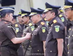 Jaksa Agung Lantik Kajati Sulsel Baru, Tekankan Keberanian Tangani Korupsi Strategis