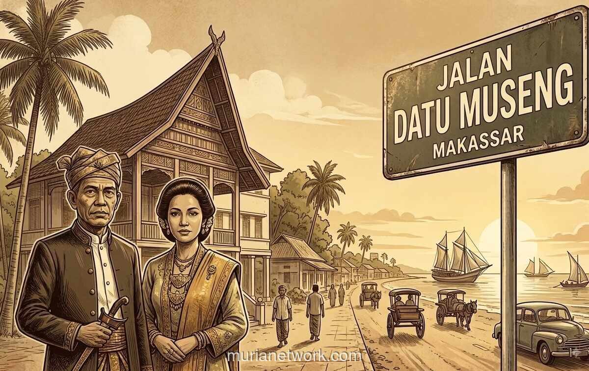 Datu Museng dan Maipa Deapati: Kisah Cinta yang Hidup di Jalanan Makassar