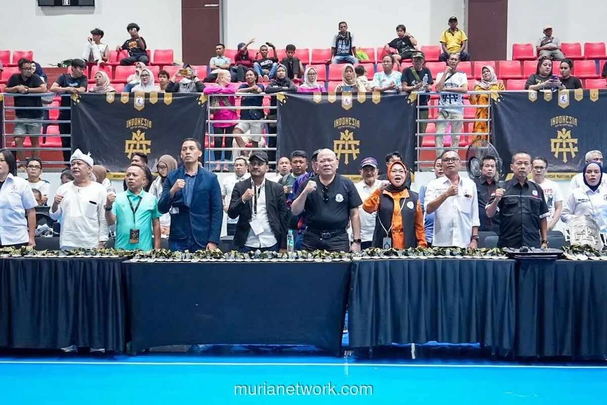 Jawa Barat Juara Umum Indonesia Muaythai Championship 2026