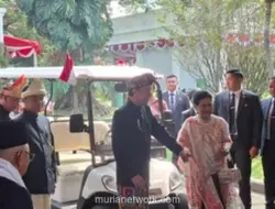 Jokowi Hadiri Upacara HUT ke-81 RI di Istana Merdeka