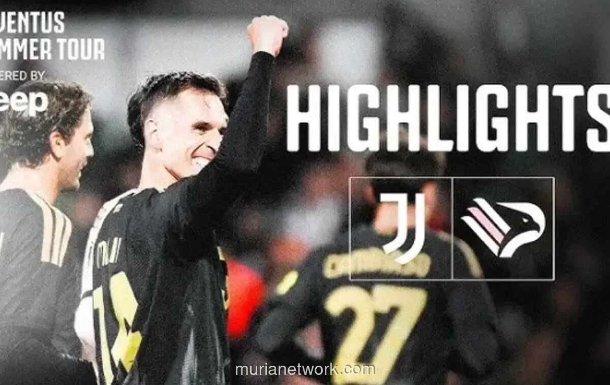 Juventus Tutup Tur Pramusim dengan Kemenangan atas Palermo