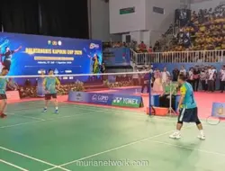 Kapolri dan Menteri ESDM Adu Smash di Laga Ekshibisi Penutupan Kapolri Cup 2026