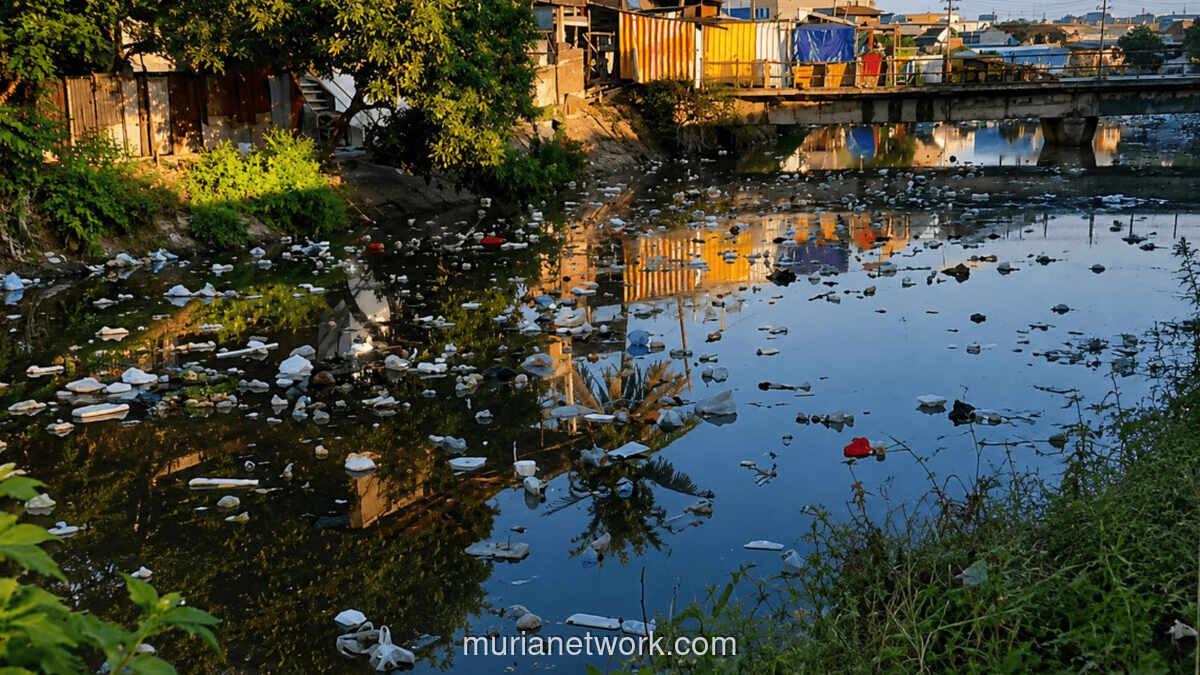 Program Pilah Sampah Makassar Disorot, Kanal Sasaran Dipenuhi Sampah