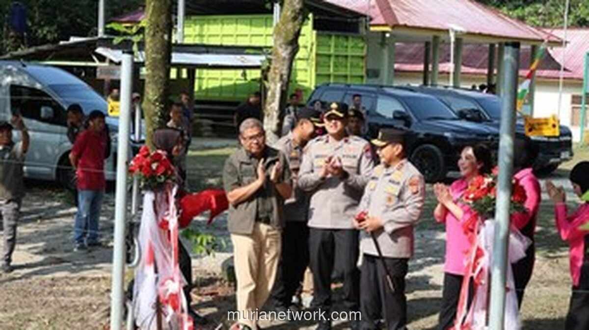 Kapolda Riau Resmikan Breeding Area Gajah Sumatra di Siak