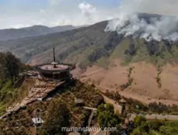 Kebakaran Belum Padam, Penutupan Bromo Diperpanjang hingga 15 Agustus