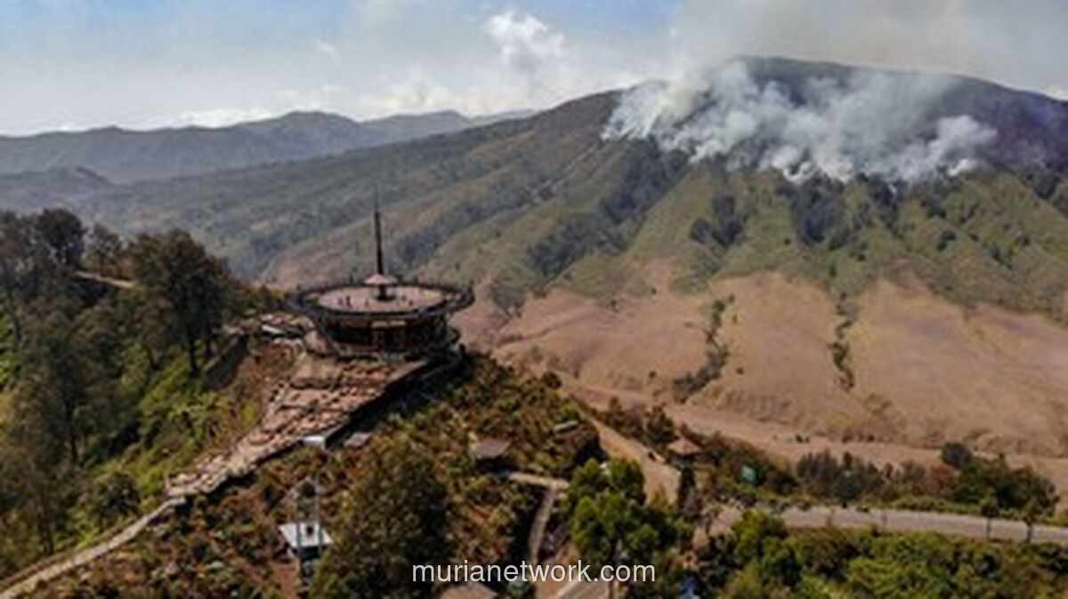Kebakaran Belum Padam, Penutupan Bromo Diperpanjang hingga 15 Agustus
