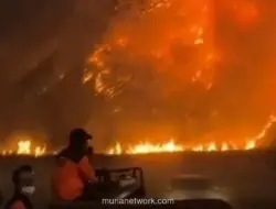 Gunung Bromo Ditutup Total Imbas Kebakaran yang Meluas