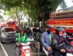 Kebakaran Gedung di Cikini Padam, Lalu Lintas Kembali Dibuka