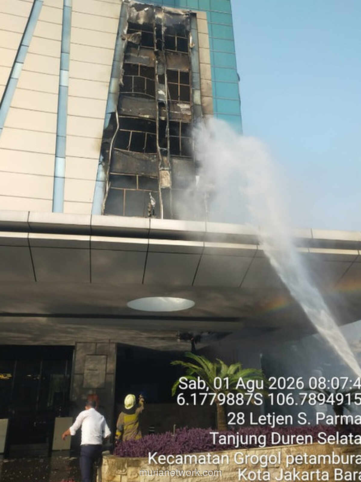 Kebakaran Melanda Hotel Pullman Jakarta Barat, Tidak Ada Korban Jiwa