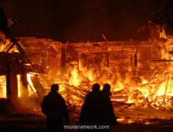 Kios Jajanan Pasar di Kotagede Ludes Terbakar, Damkar Bergerak Cepat