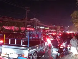 Kebakaran Melanda Nipah Mall Makassar, Lalu Lintas di Sekitarnya Macet Total