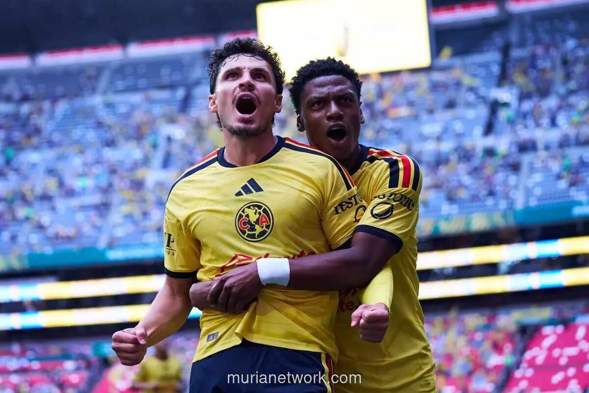 Club America Hancurkan San Luis 3-0 dan Kunci Puncak Klasemen Liga MX
