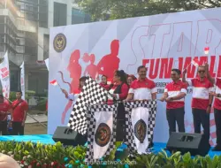Kemenimipas Gelar Fun Walk, Donor Darah, hingga Layanan Paspor Sambut HUT ke-81 RI