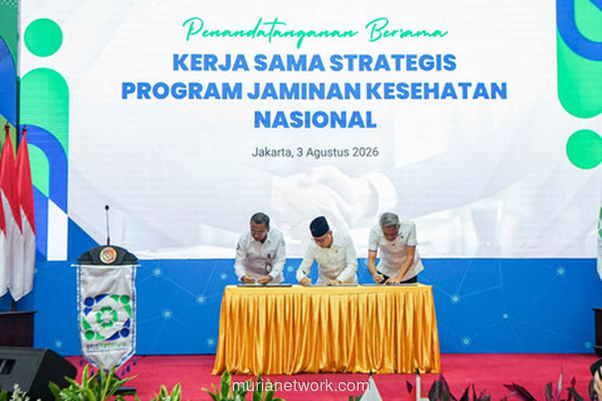 Kemensos dan BPJS Kesehatan Teken MoU Perkuat Sinergi Data PBI JKN