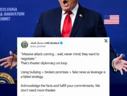 Kepala Negosiator Iran Sindir Trump: Diplomasi Sandiwara yang Gagal
