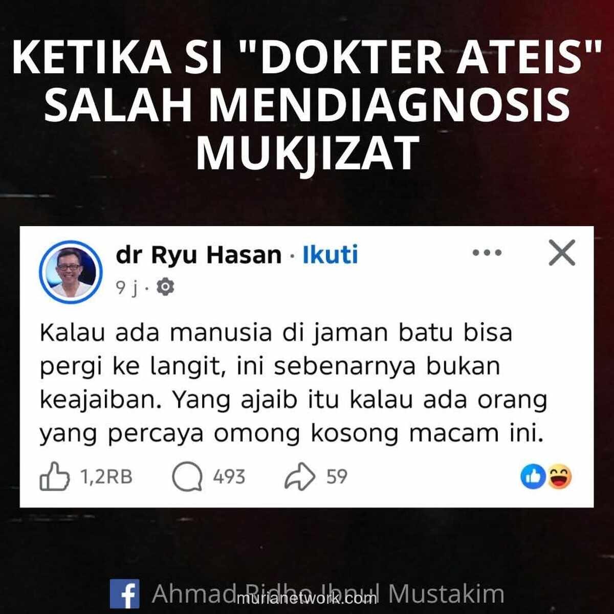 Meluruskan Kritik Ateis soal Isra Mikraj: Klaim yang Keliru sejak Premis